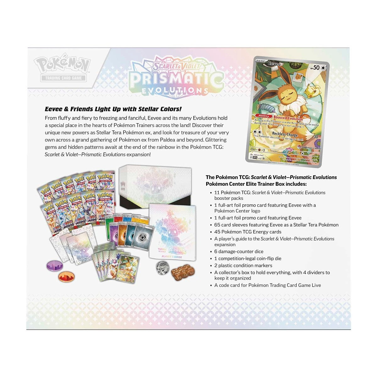 Pokémon Prismatic Evolutions Elite Trainer Box